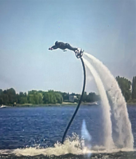 Flyboard en Espagne